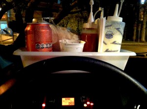 Drive-in: conforto e comodidade.