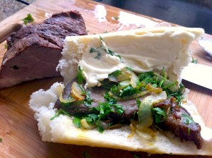 Sanduíche de Roast Beef