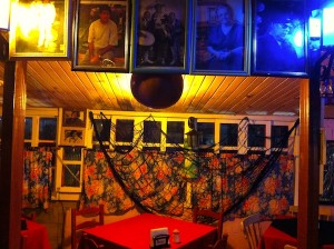Restaurante muito aconchegante