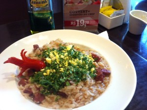 Arroz de Carreteiro: delícia!