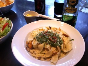Pappardelle ao Pesto
