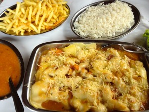 Camarão a parmegianac