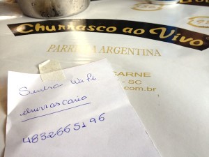 Senha do Wifi sem precisar implorar, atendimento bom.