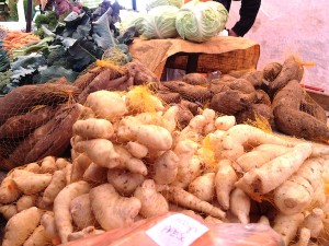 Batatas menores e mais saborosas