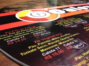 Se você é vegetariano também pode comer lá