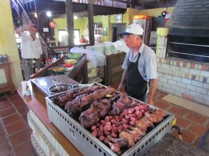 O seu Diogo toca a sineta: está servido o almoço!