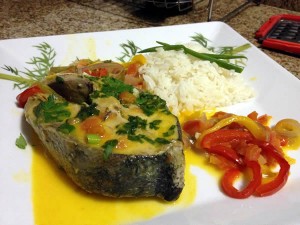 Moqueca de Peixe (Dourado-do-mar)