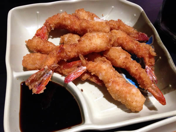 Ebi furai: camarão empanado