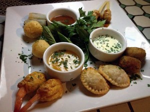 Degustação de aperitivos