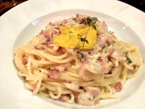 Espeguete Carbonara