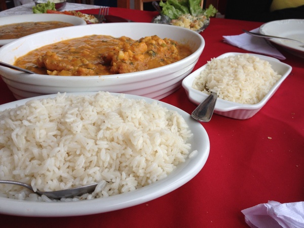 Bucaneiros: do arroz ao camarão, tudo perfeito!