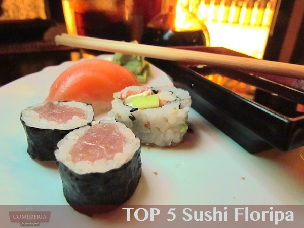 TOP 5 Sushi Floripa, terceira edição: os melhores sushis de Floripa